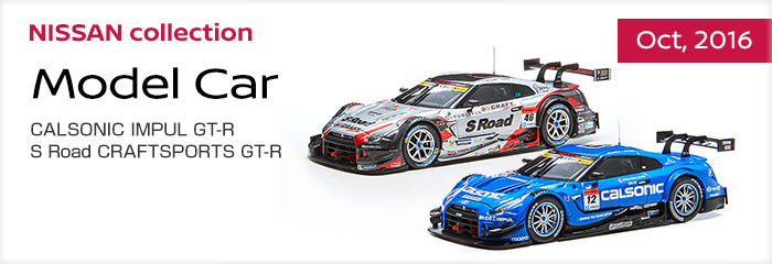 NISSAN collection
Model Car
CALSONIC IMPUL GT-R
S Road CRAFTSPORTS GT-R