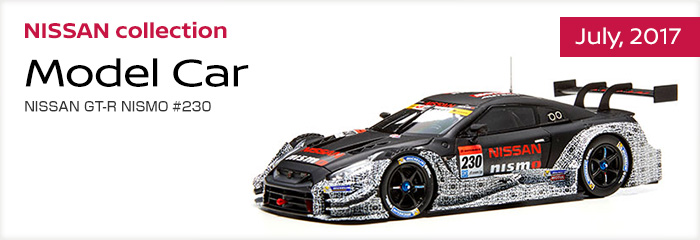 NISSAN collection  July,2017 - Model Car - NISSAN GT-R NISMO #230