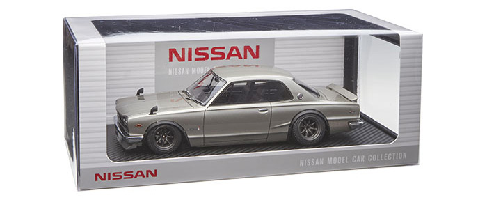 Nissan Skyline 2000 GT-R (KPGC10 Silver)