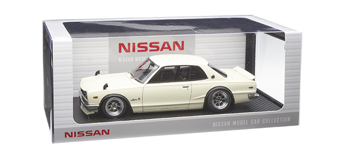 Nissan Skyline 2000 GT-R (KPGC10 White)