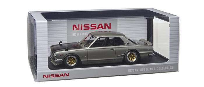 Nissan Skyline 2000 GT-R (KPGC10 Silver Custum ver.)