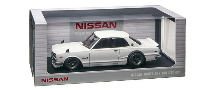 Nissan Skyline 2000 GT-R(KPGC10) White 1/18