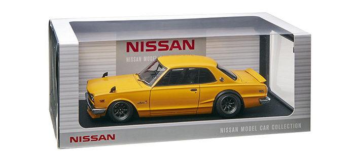 Nissan Skyline 2000 GT-R(KPGC10) Brown 1/18