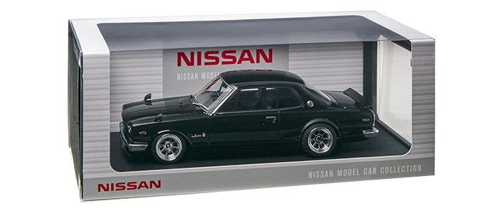 Nissan Skyline 2000 GT-R(KPGC10) Black 1/18