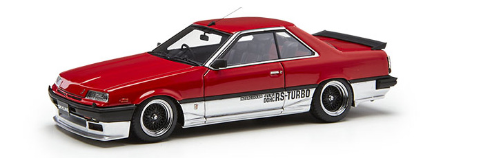 Nissan Skyline 2000 RS-X Turbo-C(R30) Red/Silver