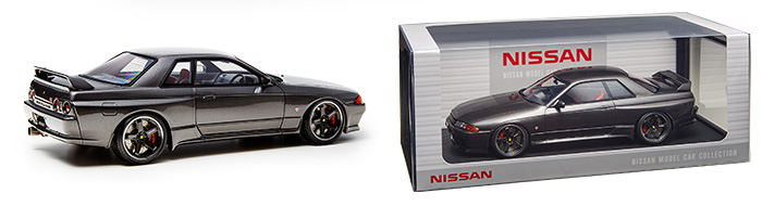 Nissan Skyline GT-R(R32　NISMO Gun Gray Metallic) 1/18