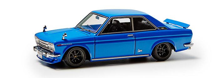 Datsun Bluebird Coupe (KP510 Blue)
