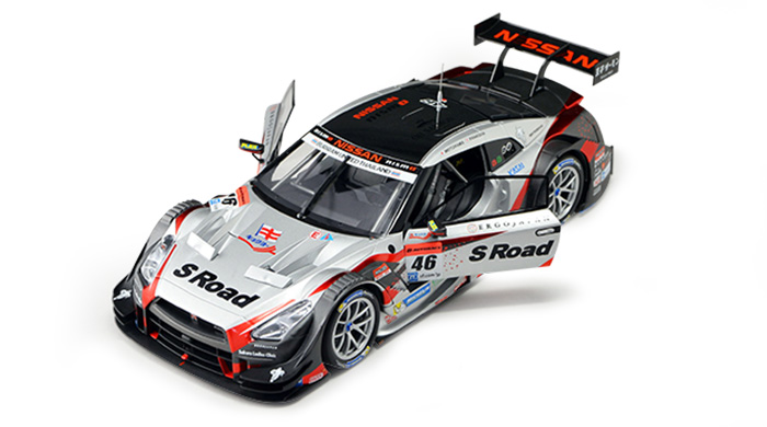 S Road MOLA GT-R SUPER GT500 2015 Rd.3 Thailand Winner No.46 1/18