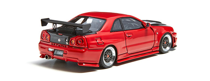 Nissan Skyline GT-R(R34) Nismo Z-tune Red