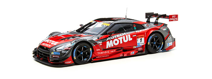 【日本売り】エブロ　1/18 ニッサン　GT-R スーパーGT 500 2014 カルソニック インパル　#12 レーシングカー