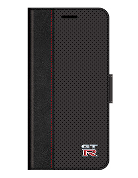 GT-R Punching Leather Book Type Case