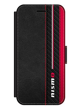 NISMO Carbon Leather Book Type Case