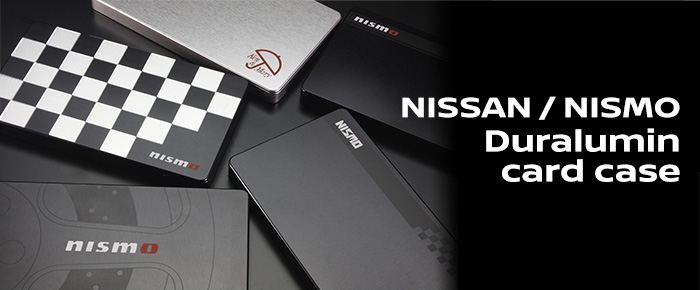 NISSAN／NISMO ジュラルミンカードケース