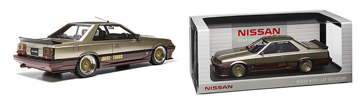Nissan Skyline 2000 RS-X Turbo-C (R30)Silver/Red