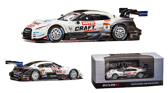 CRAFTSPORTS MOTUL GT-R(#3 SUPER GT GT500 2018)【NISMOオリジナルセット】