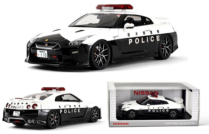 Nissan GT-R (R35) 2018 栃木県警察高速道路交通警察隊車両
