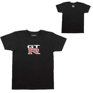 GT-R キッズTシャツ ブラック