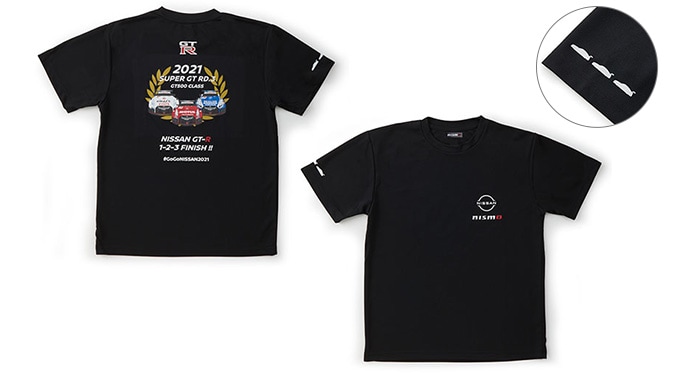 優勝記念Tシャツ (2021 Rd.3 SUZUKA GT500 1-2-3 FINISH)
