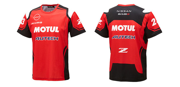NISMOレーシングスーツデザイン Tシャツ