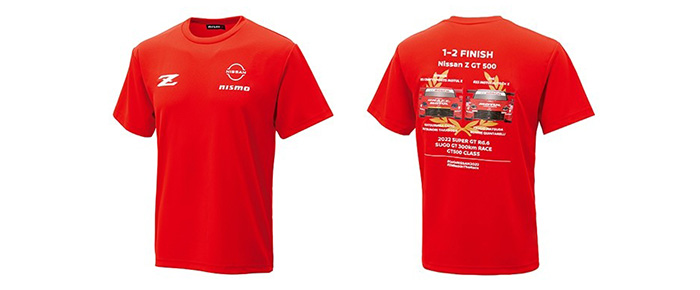 優勝記念Tシャツ (2022 Rd.6 SUGO GT500 1-2FINISH)