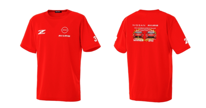 優勝記念Tシャツ(2024 Rd.2 FUJI GT500 1-2FINISH)