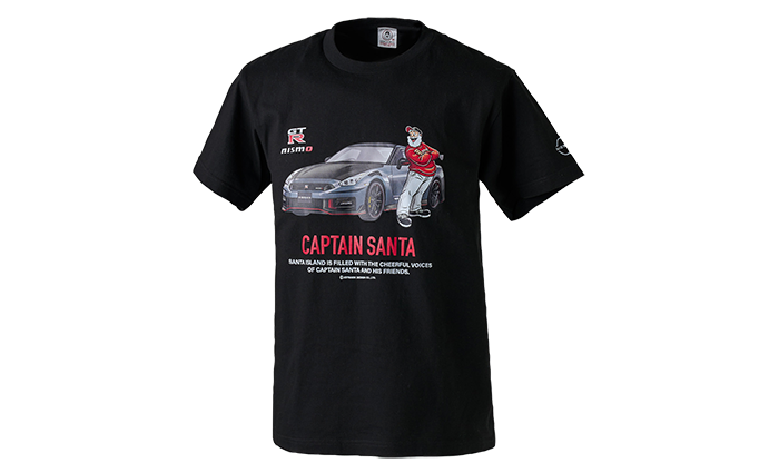 GT-R NISMO × キャプテンサンタ Tシャツ