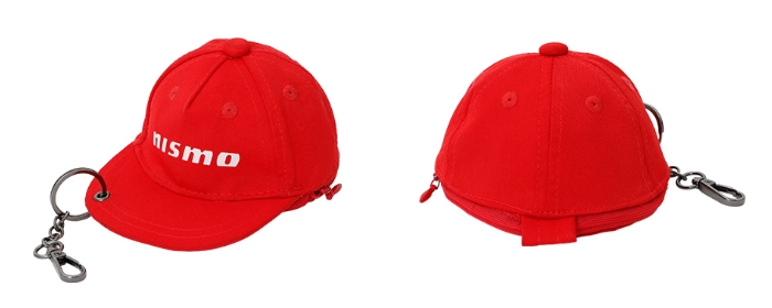 キャップ型ポーチ(レッド)