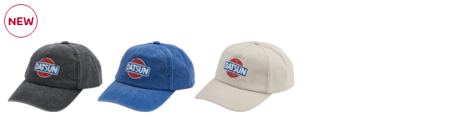 DATSUN ウォッシュドコットンキャップ