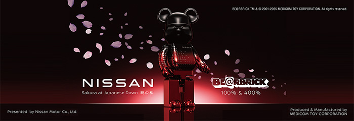 BE@RBRICK“Sakura at Japanese Dawn 暁の桜”100% & 400%