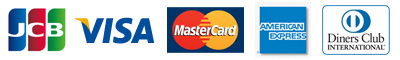 AMEX・JCB・UFJミリオン・VISA・MASTER・DINERS・UC・DC・NICOS