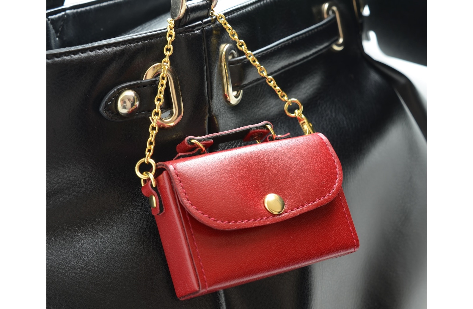 専用品　バッグチャーム ドールバッグチャーム バッグアクセ 猫 ネコ おでかけ