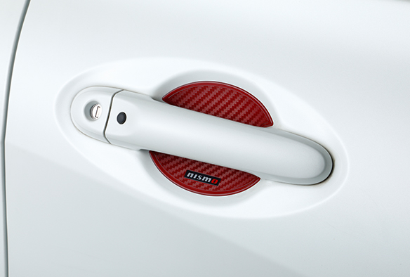 日産オンラインショップ：ドアハンドルプロテクター(レッドM)