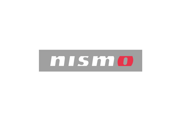 日産オンラインショップ：NISMO ロゴステッカー ホワイト抜き文字(Lサイズ)