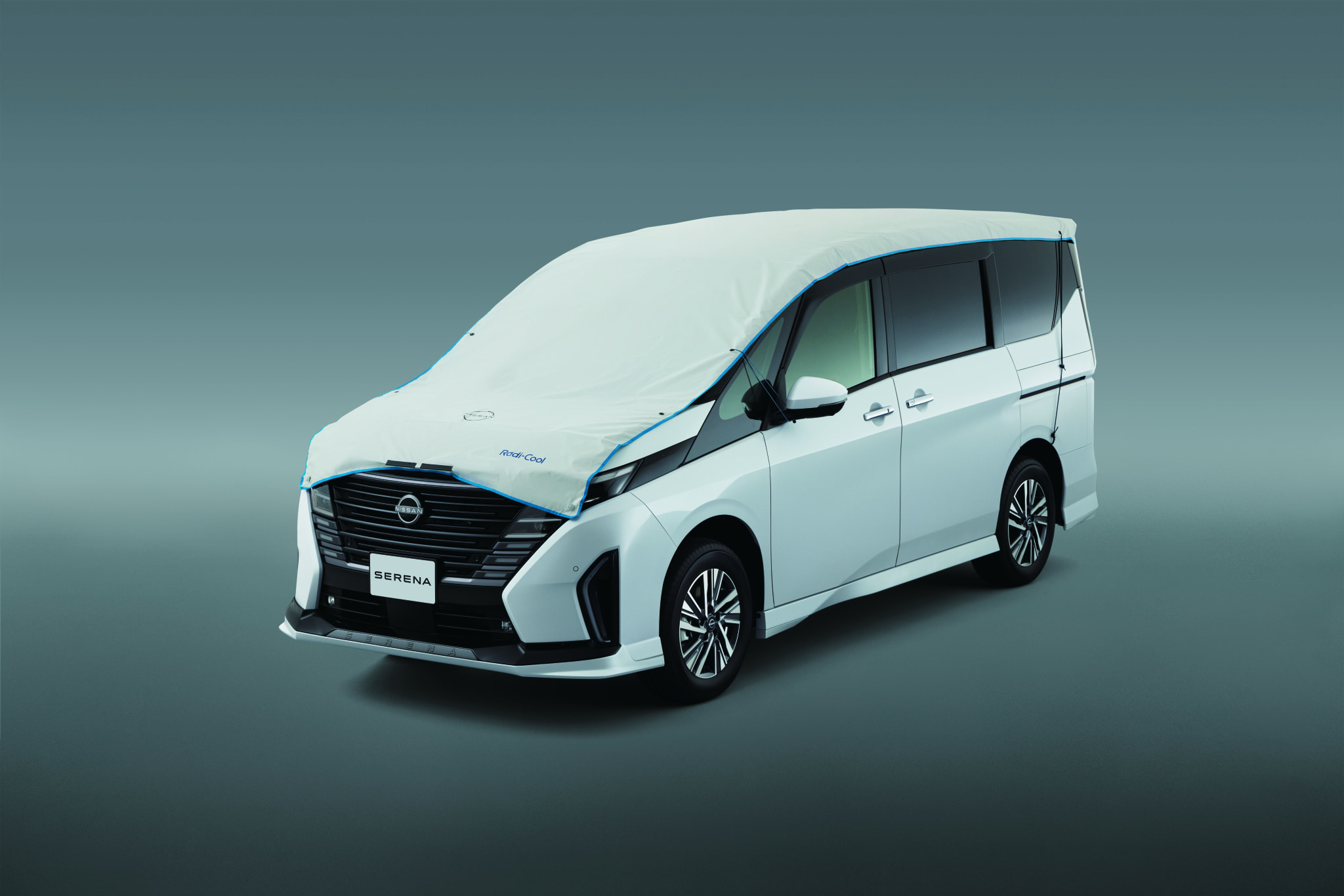日産専用 高弾性フィット 室内用ボディカバー 日産オンラインショップ：Radi-Cool(ラディクール) ハーフボディカバーL