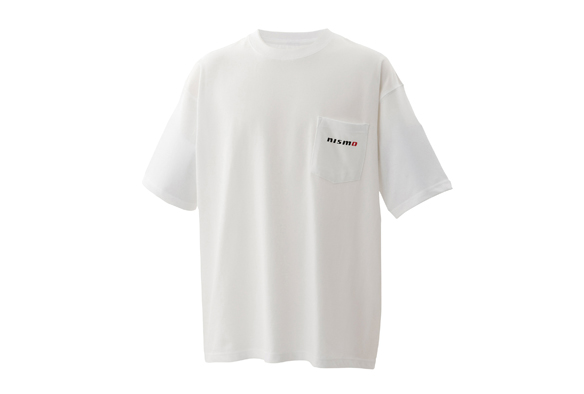 日産オンラインショップ：ヘビーウェイトポケットTシャツ ホワイト