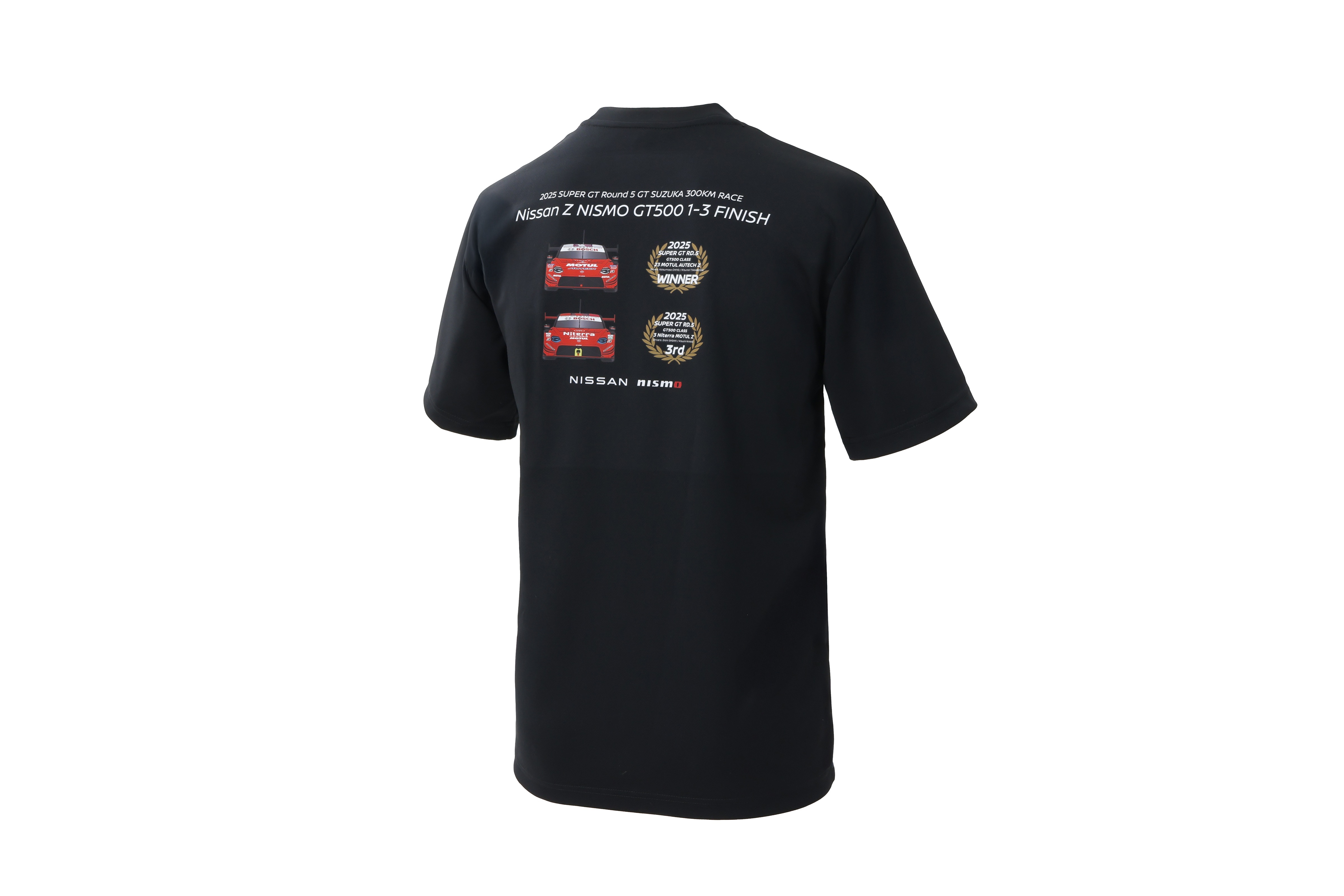 日産オンラインショップ：優勝記念Tシャツ(2025 Rd.5 SUZUKA