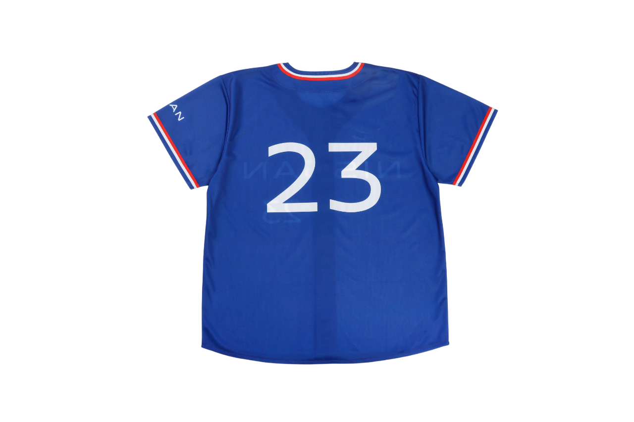 日産オンラインショップ：日産野球部レプリカユニフォーム ブルー