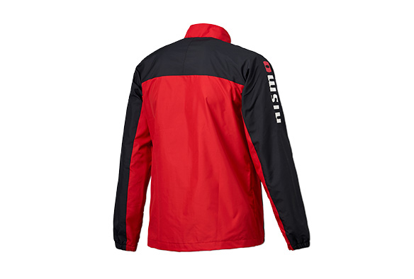 日産オンラインショップ：ウィンドブレーカー レッド