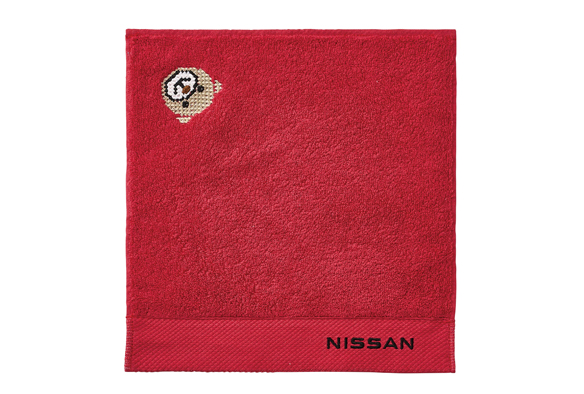 日産オンラインショップ：NISSAN ハンドタオル レッド