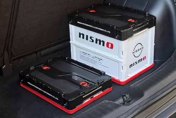 モ*グ様 【日産 NISMO／ニスモ】折りたたみ式 コンテナボックス （20L 日産オンラインショップ：NISMO 折りたたみコンテナボックス 20L
