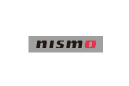 NISMO ロゴステッカーブラック抜き文字Sサイズ